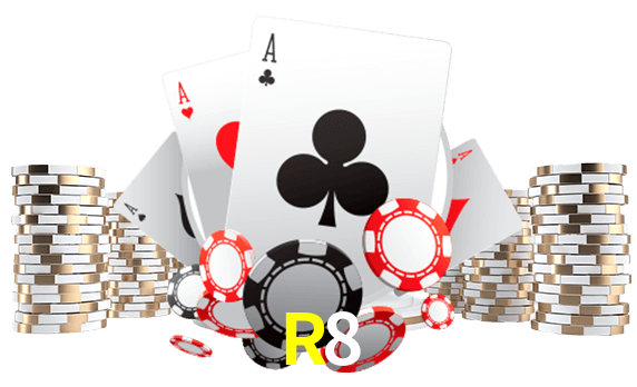 Jogue jogos de pôquer em R8